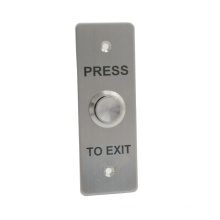 Stainless steel waterproof exit button access control door release push switch